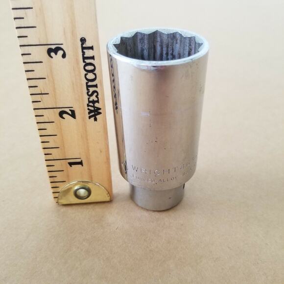 Wright Tool 4636 1-1/8" 1/2"Drive 12pt Deepsocket Forged Alloy USA - Picture 8 of 8
